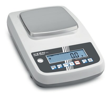 Kern EWJ series precision balances Kern EWJ 600-2M, weighing capacity 600&#160;g, accuracy: 0.01&#160;g, precision: ±0.03&#160;g