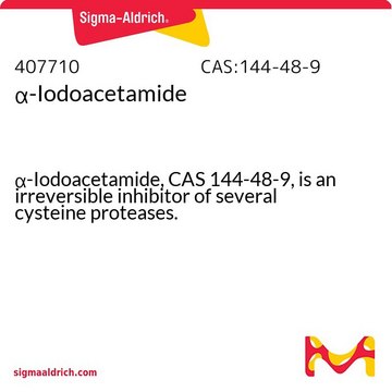 &#945;-Iodoacetamide &#945;-Iodoacetamide, CAS 144-48-9, is an irreversible inhibitor of several cysteine proteases.