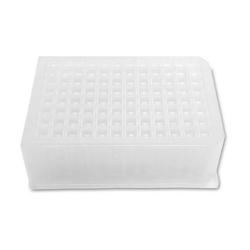 Toughened Genomics 96 Deep Well Plate for BeadBlaster&#8482; 96 polyethylene, capacity 2&#160;mL, pack of 1 ×