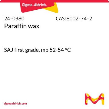 Paraffin wax SAJ first grade, mp 52-54&#160;°C