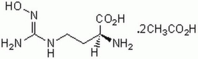 N&#969;-羟基-nor-L-精氨酸二乙酸盐 A potent, selective, competitive, and high affinity inhibitor of arginase.