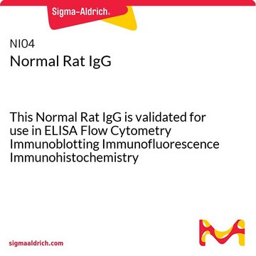 Normal Rat IgG This Normal Rat IgG is validated for use in ELISA Flow Cytometry Immunoblotting Immunofluorescence Immunohistochemistry Immunoprecipitation for the detection of Rat IgG, Normal.