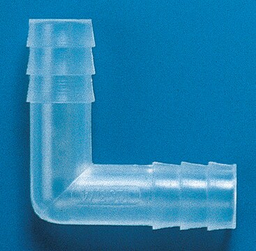 BRAND&#174; tubing connector, T-shape polypropylene, for tubing i.d., 8 &#8209; 9&#160;mm