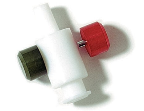 Push Button Valve for use with VICI Series C and D Pressure-Lok syringes