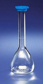 Pyrex&#174; class A volumetric flask without snap cap capacity 2&#160;mL