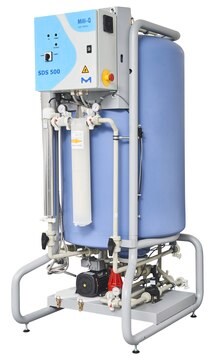 Sistema de armazenamento e distribuição single pump (120 V), sold only in US &amp; Canada, Storage tank for pure (Type 2 and Type 3) water