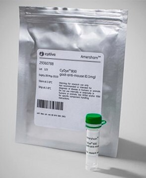 CyDye&#8482; NIR-labelled secondary antibody 800 nm, pkg of 0.5&#160;mg, Cytiva 29360791