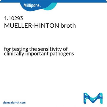 MUELLER-HINTON broth for testing the sensitivity of clinically important pathogens