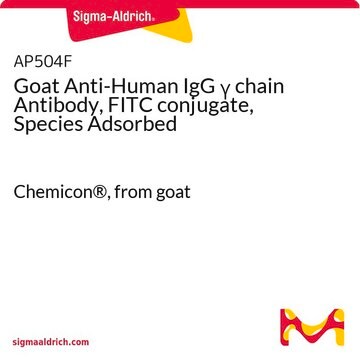 Goat Anti-Human IgG &#947; chain Antibody, FITC conjugate, Species Adsorbed Chemicon&#174;, from goat