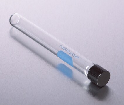 Pyrex&#174; VISTA&#8482; culture tube, screw-cap diam. × L 16&#160;mm × 125&#160;mm