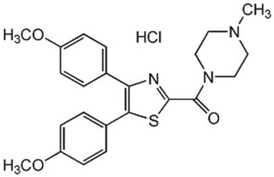 COX-1-Inhibitor, FR122047 The COX-1 Inhibitor, FR122047, also referenced under CAS 130717-51-0, controls the biological activity of COX-1. This small molecule/inhibitor is primarily used for Cell Signaling applications.