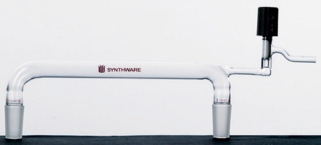 Synthware&#8482; solvent transfer manifold joint: ST/NS 24/40