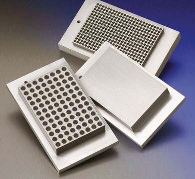 Corning&#174; LSE&#8482; dual block, for Corning LSE dual block digital dry baths dual block, 96 well PCR plates, accommodates skirted or non-skirted plates, 1/cs