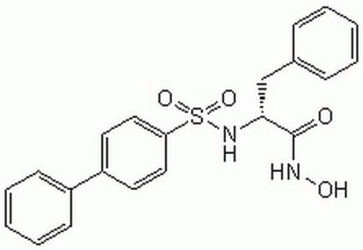 基质金属蛋白酶MMP-2/MMP-9抑制剂II The MMP-2/MMP-9 Inhibitor II, also referenced under CAS 193807-60-2, controls the biological activity of MMP-2/MMP-9. This small molecule/inhibitor is primarily used for Protease Inhibitors applications.