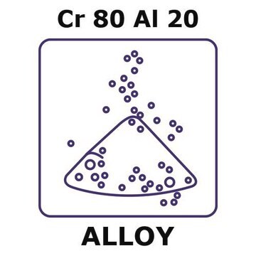 Chromium/Aluminum powder, 300 max. part. size (micron), Cr80%/Al20%, weight 20&#160;g