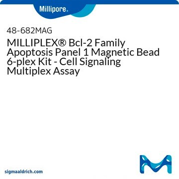 11468 Panel apoptozy rodziny Bcl-2 1 Zestaw kulek magnetycznych 6-plex - multipleksowy test sygnalizacji komórkowej