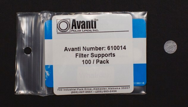 Filter Support Avanti Polar Lipids