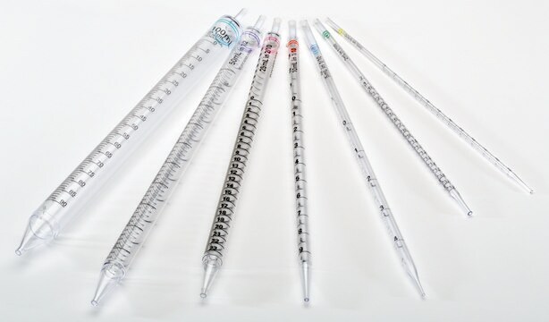 Sigma&#174; serological pipette capacity 10&#160;mL, individually wrapped, paper/poly, sterile