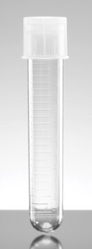 Corning&#174; Falcon test tube, with snap cap capacity 14&#160;mL, round polystyrene bottom, individually wrapped, sterile