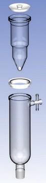 Ace rotary evaporator condenser complete "CR" assembly glass, fits Büchi&#174; models R-200/R-205 and R-114/R-144