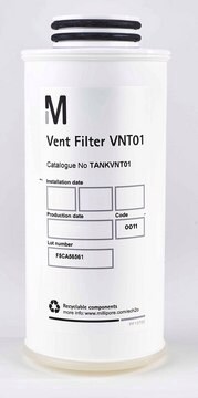 Filtro de ventilación Prevents contamination of pure water in SDS storage systems