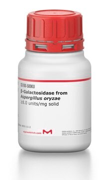 &#946;-Galactosidase aus Aspergillus oryzae &#8805;8.0&#160;units/mg solid