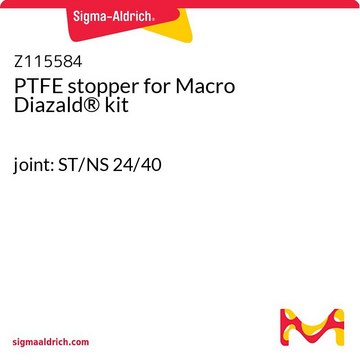 PTFE stopper for Macro Diazald&#174; kit joint: ST/NS 24/40