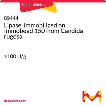 Lipase, immobilisiert auf Immobead&nbsp;150 aus Candida rugosa &#8805;100&#160;U/g