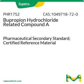 Bupropion-Hydrochlorid-verwandte Verbindung&nbsp;A Pharmaceutical Secondary Standard; Certified Reference Material