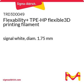 Flexability+ TPE-HP flexible3D printing filament signal white, diam. 1.75&#160;mm