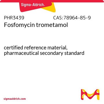 Fosfomycin-trometamol certified reference material, pharmaceutical secondary standard