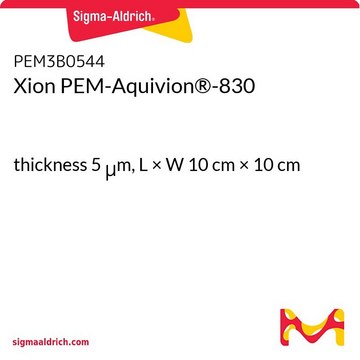 Xion PEM-Aquivion&#174;-830 thickness 5&#160;&#956;m, L × W 10&#160;cm × 10&#160;cm