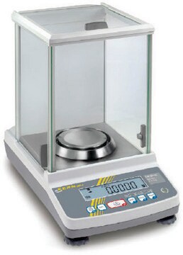 Kern analytical balance ABS 120-4N, AC/DC input 220 V AC, Schuko plug