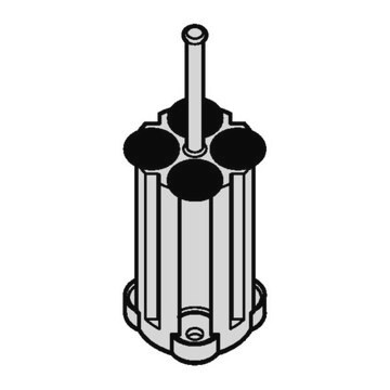 Eppendorf&#174; Adapter for 85/100 mL Round Bucket holds Vacutainer and Falcon tubes 2.6-7ml, pack of 2&#160;ea