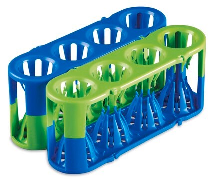 Adapt-a-Rack&#174; Flexible Multi-Tube Rack for tubes, 5 &#8209; 50&#160;mL, Combo Blue/Green, pk of 2