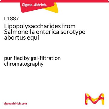 Lipopolysaccharides from Salmonella enterica serotype abortus equi purified by gel-filtration chromatography