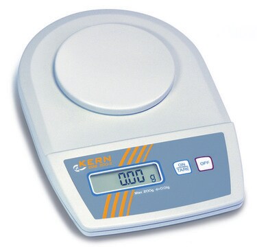 KERN EMBポータブル天秤 AC/DC input 110 - 230 V AC, weighing capacity 5200&#160;g, resolution: 1&#160;g