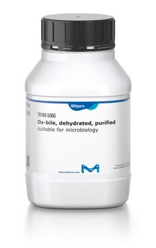 Ox-bile, dehydrated, purified suitable for microbiology, extracted under controlled conditions from purified fresh bile