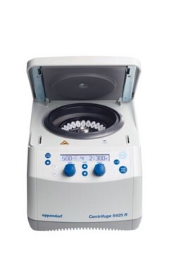 Eppendorf&#174; Centrifuge 5425 R rotory knob control, with rotor FA-24x2, AC/DC input 230 V (EU Plug)