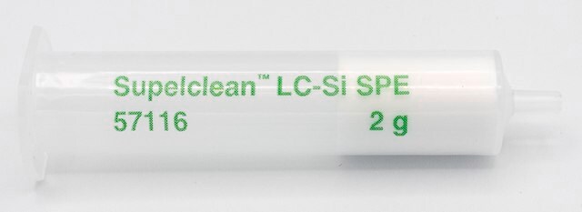 Tube&nbsp;SPE Supelclean&#8482; LC-Si bed wt. 2&#160;g, volume 12&#160;mL, pk of 20