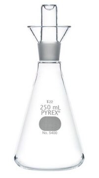 Pyrex&#174; iodine determination flask, with Pyrex&#174; ST stopper capacity 250&#160;mL