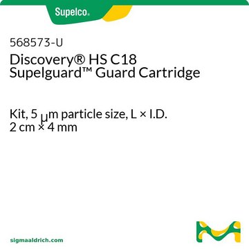 Discovery&#174; HS C18 Supelguard Vorsäule Kit, 5&#160;&#956;m particle size, L × I.D. 2&#160;cm × 4&#160;mm