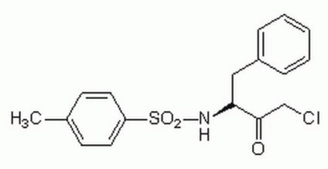 N&#945;-Tosyl-Phe Chloromethyl Ketone Irreversible inhibitor of chymotrypsin.