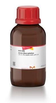 アルシアンブルー 溶液 1% in 3% acetic acid, pH 2.5