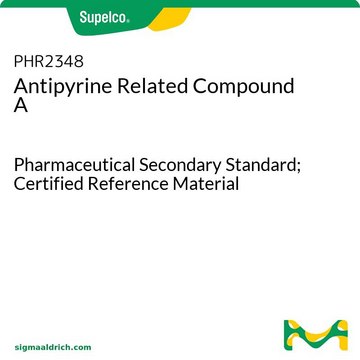 Związek A związany z antypiryną Pharmaceutical Secondary Standard; Certified Reference Material