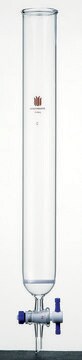 Synthware&#8482; chromatography column with PTFE stopcock and coarse frit L 254&#160;mm