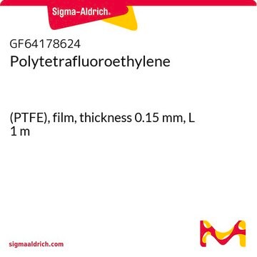 Polytetrafluoroethylene (PTFE), film, thickness 0.15&#160;mm, L 1&#160;m