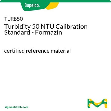 濁度、50 NTU 校正標準液- ホルマジン certified reference material