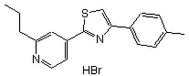 Fatostatin A cell-permeable diarylthiazole compound that prevents the cellular activation of the SREBP-1/2 precursors to the active nuclear forms by blocking SREBPs-SCAP ER to Golgi translocation.