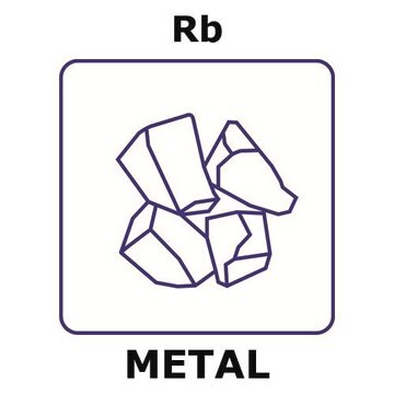 Rubidium lump, 5&#160;mm max. lump size, weight 1&#160;g, purity 99.9%